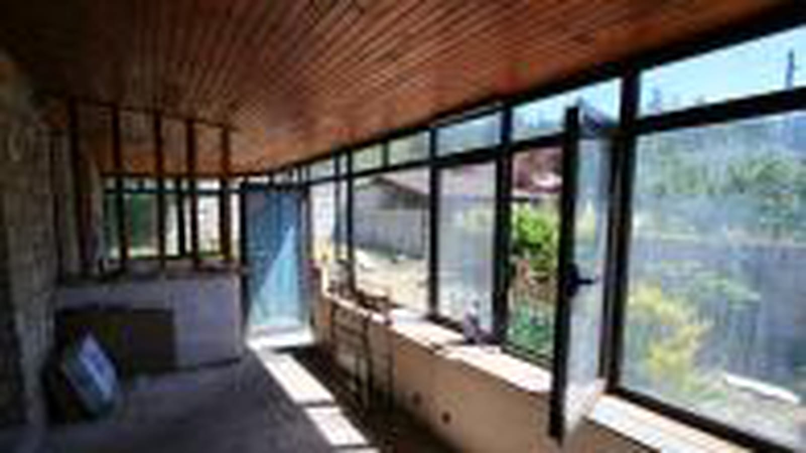 Plafond en lambris