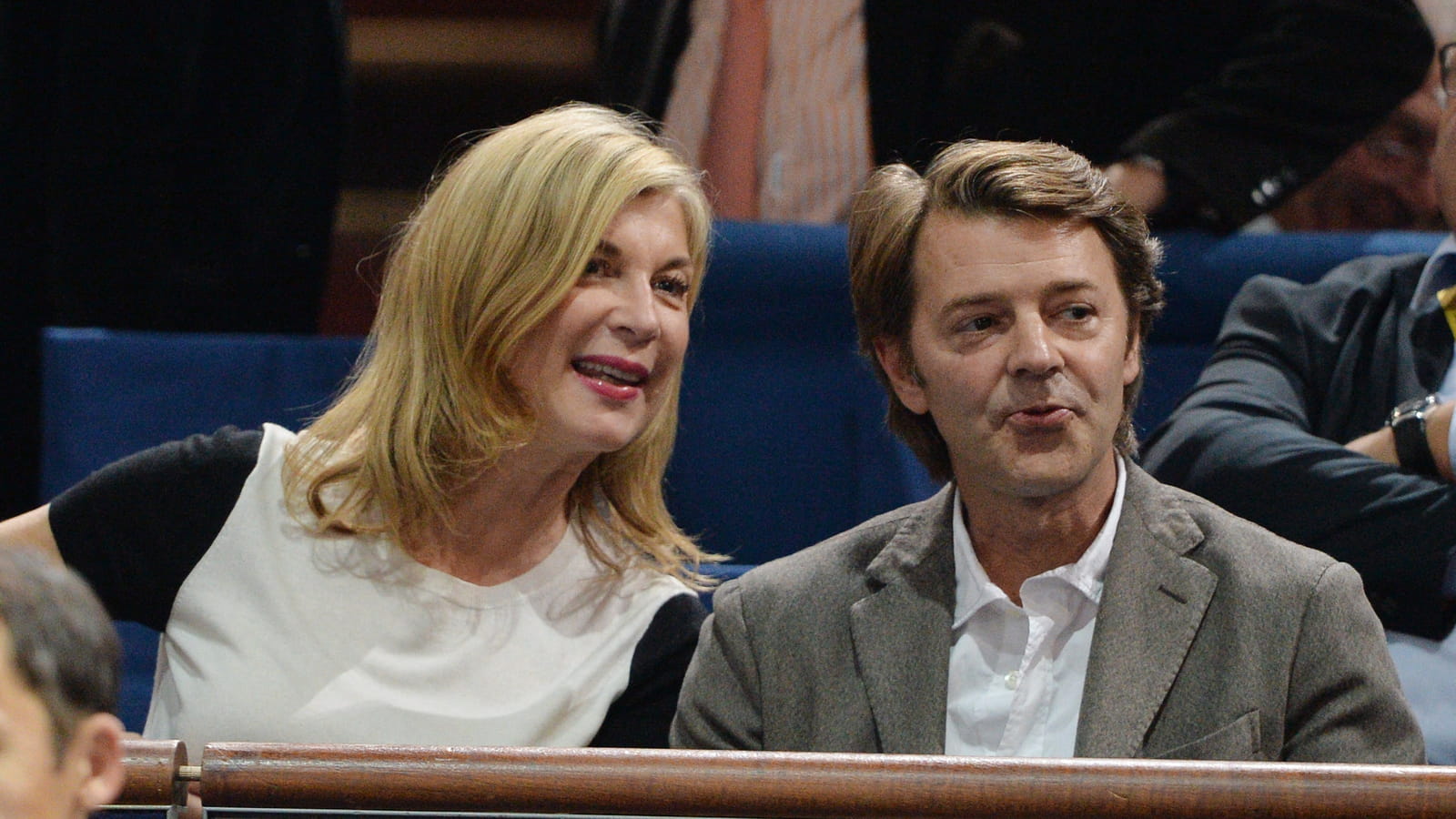 Michèle Laroque et François Baroin