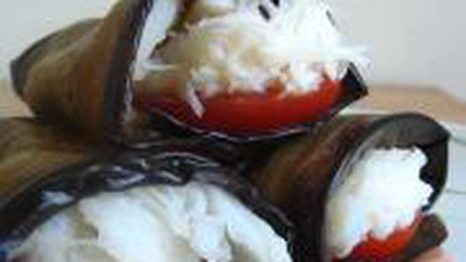 Roulés aux aubergines