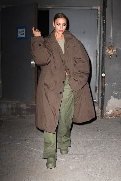 Irina Shayk au défilé Michael Kors