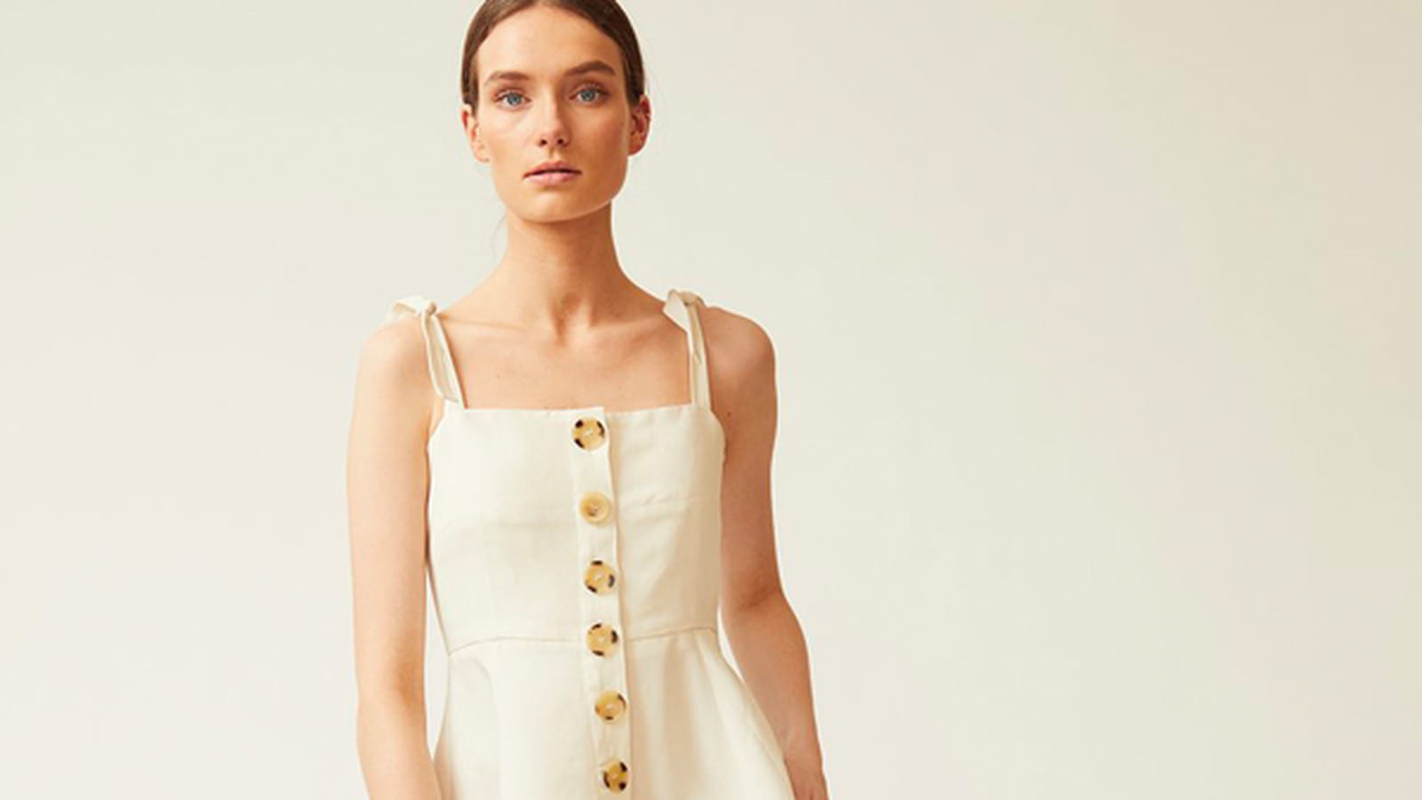 Robe blanche Mirae 