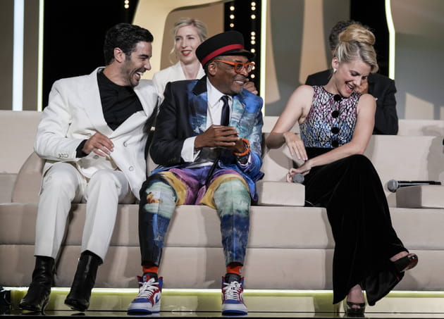 Tahar Rahim, Spike Lee et M&eacute;lanie Laurent, complices