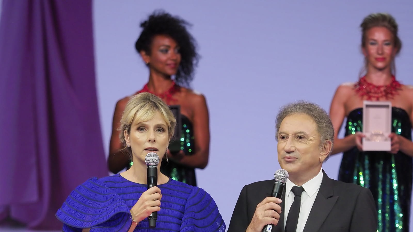 Karin Viard et Michel Drucker