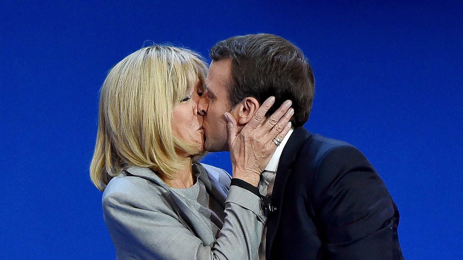 Brigitte et Emmanuel Macron