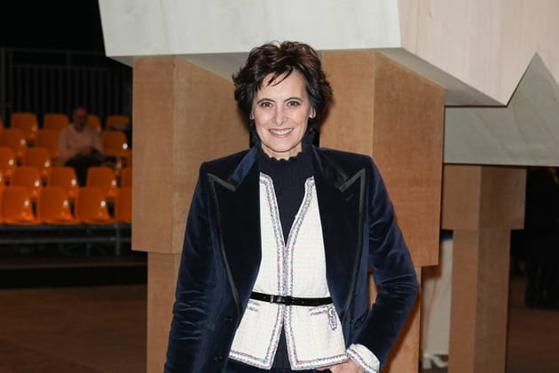 In&egrave;s de la Fressange, une ancienne mannequin Lion