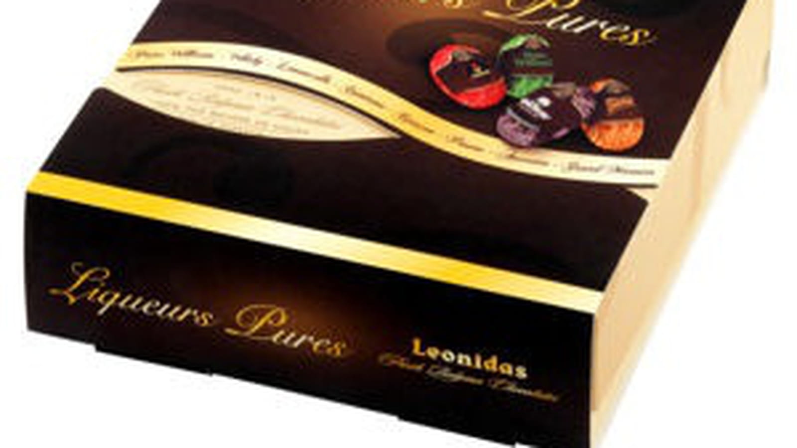 Coffret de pralines "Liqueurs Pures" de Léonidas