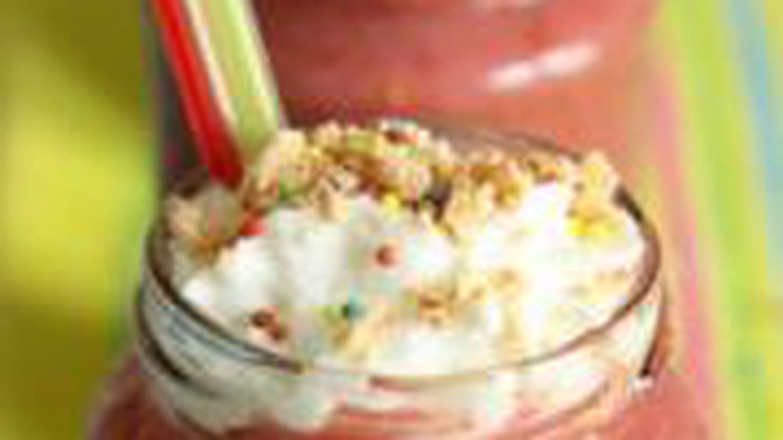 Smoothie aux framboises et aux bananes