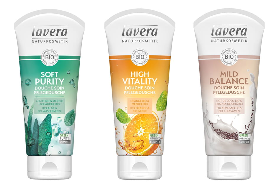 Douche soin Lavera
