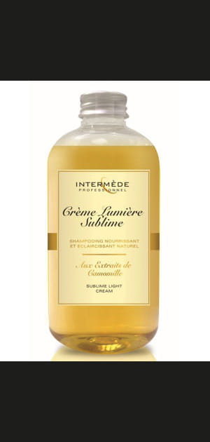 Le shampoing &eacute;claircissant d'Interm&egrave;de