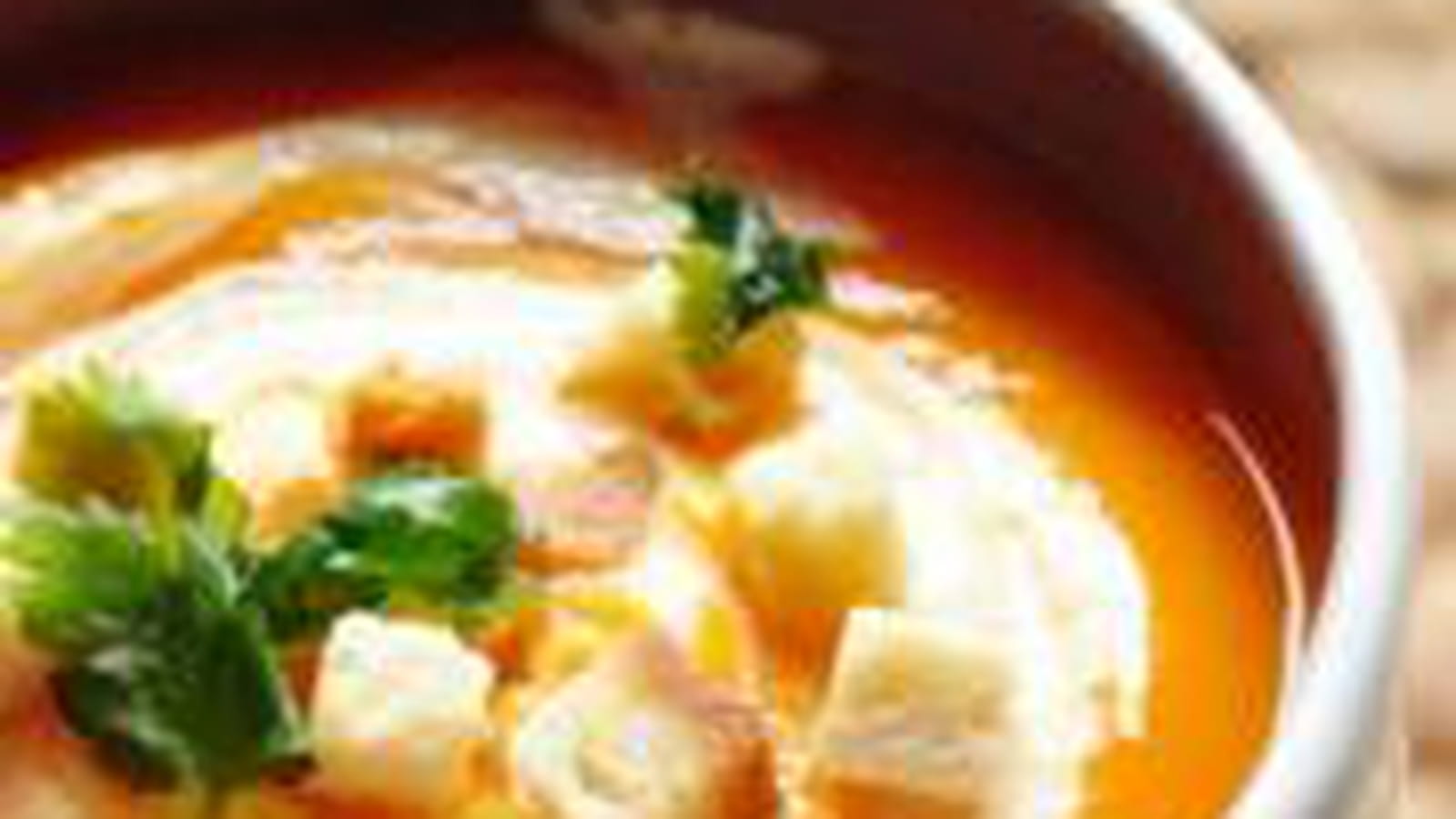 Soupe vitaminée