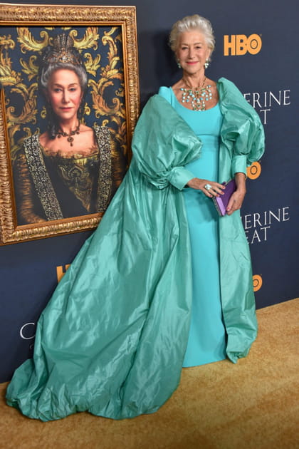 Helen Mirren en robe XXL