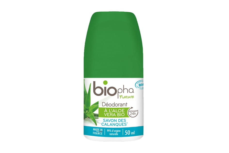 D&eacute;odorant &agrave; l'aloe vera bio Biopha Nature