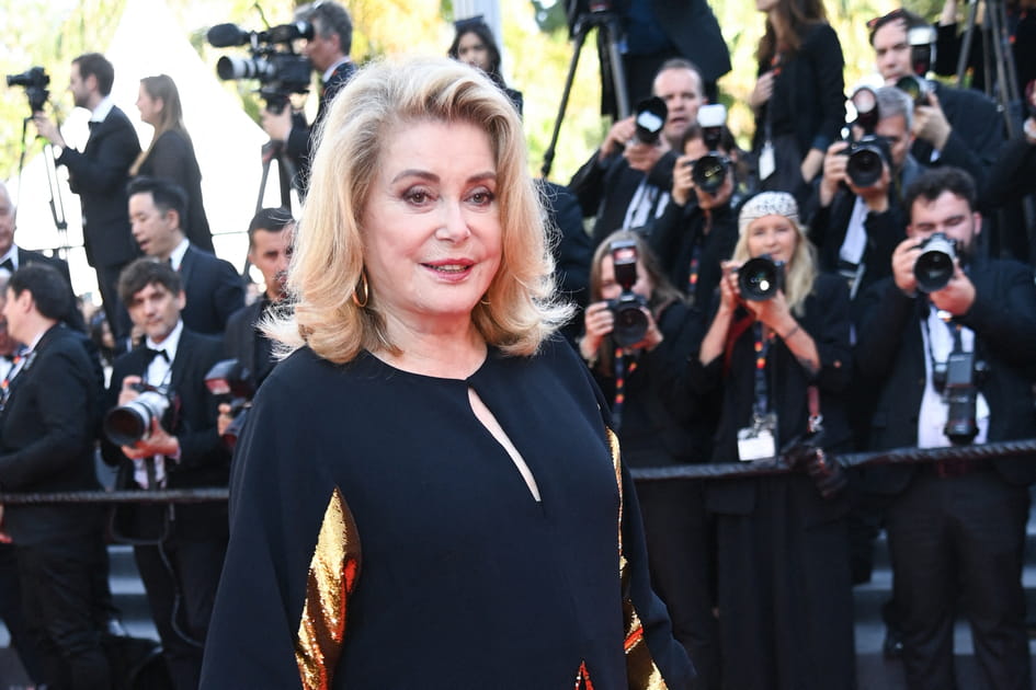 La bouche rose de Catherine Deneuve