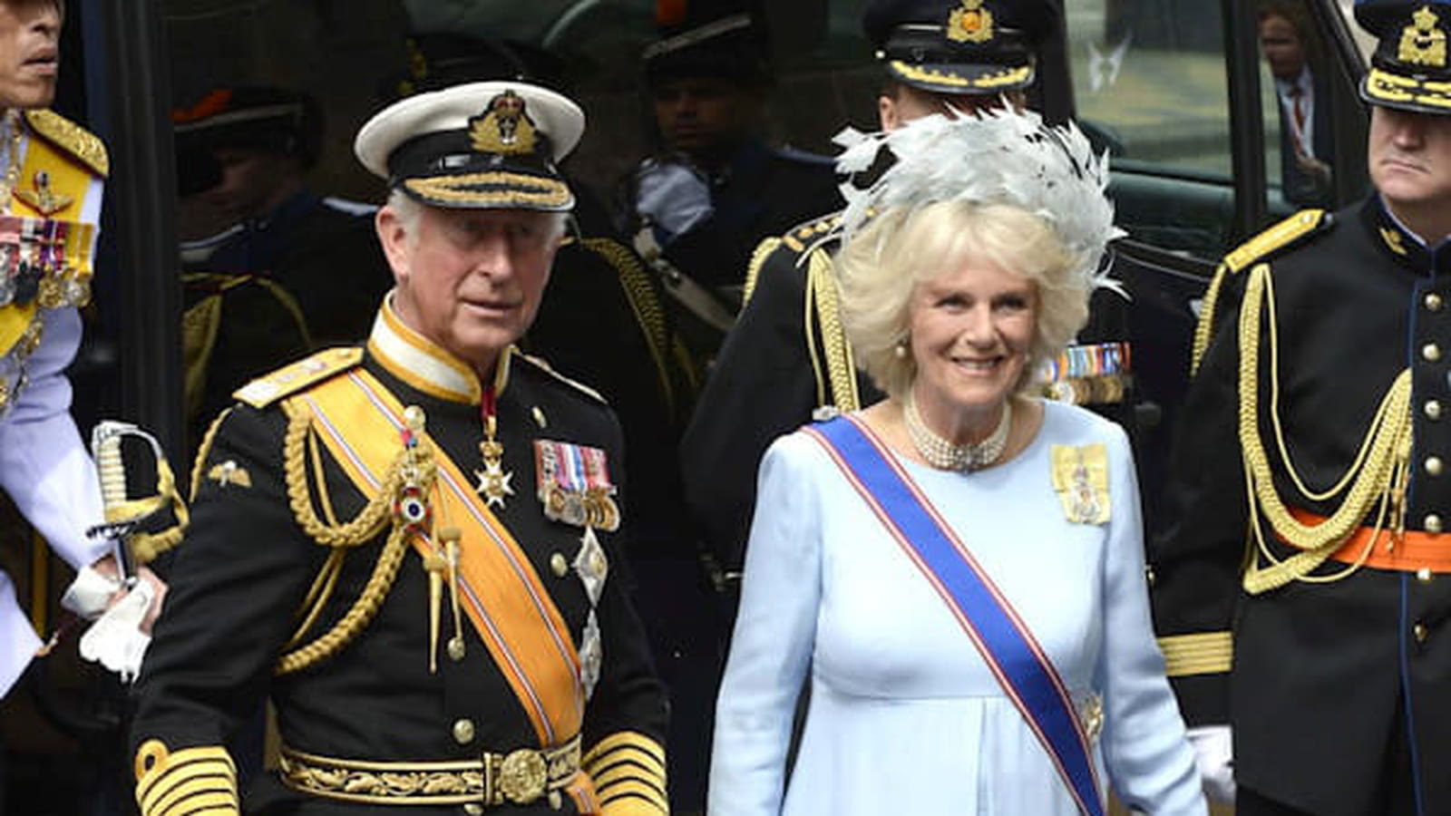 Camilla Parker-Bowles le 30 avril 2013