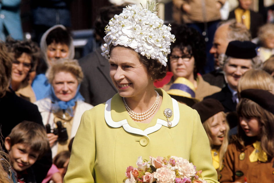 Elizabeth II en 1972