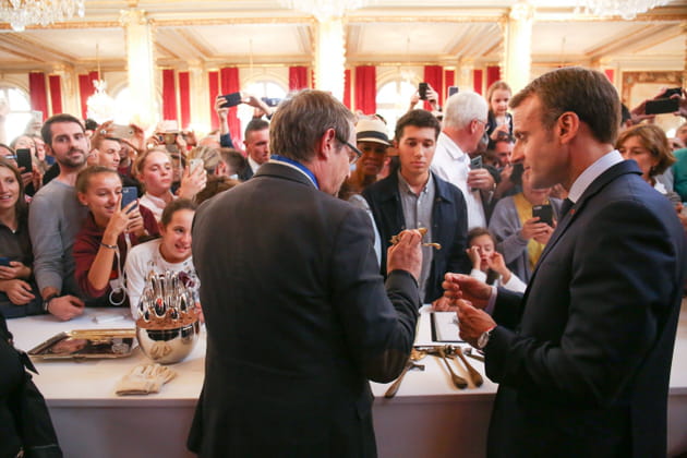 Buffet pr&eacute;sidentiel