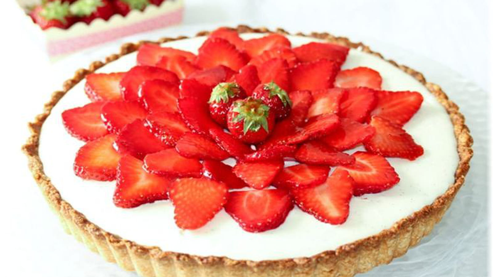 Tarte aux fraises