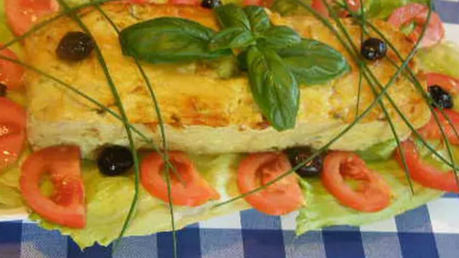 Cake de chou-fleur et jambon