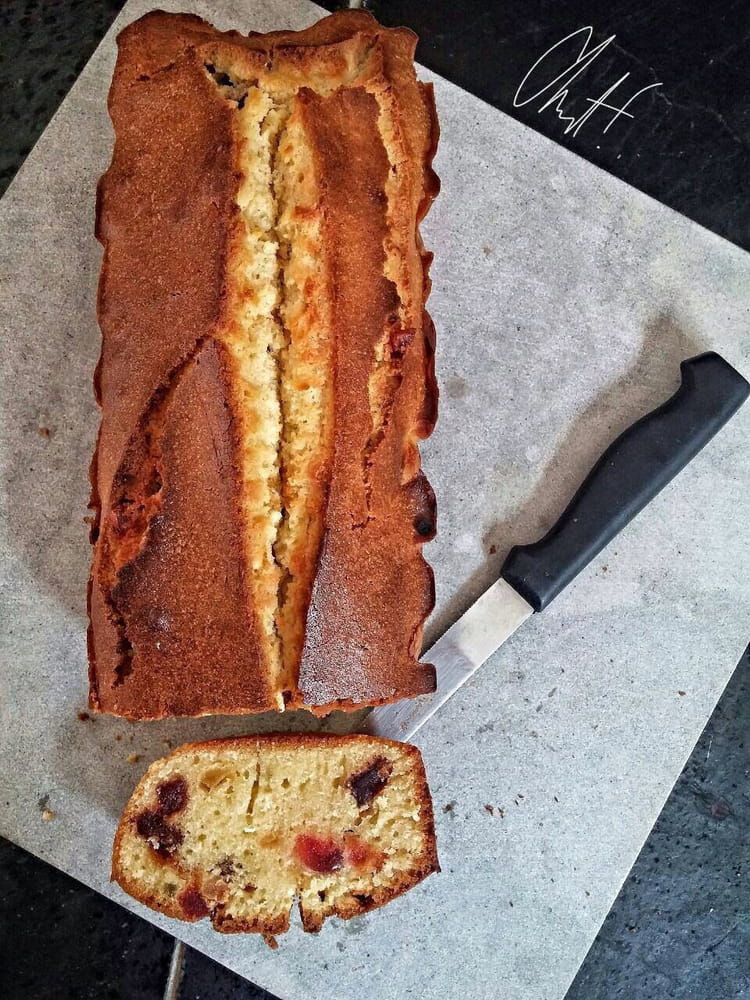 Recette de Cake parfait aux fruits confits