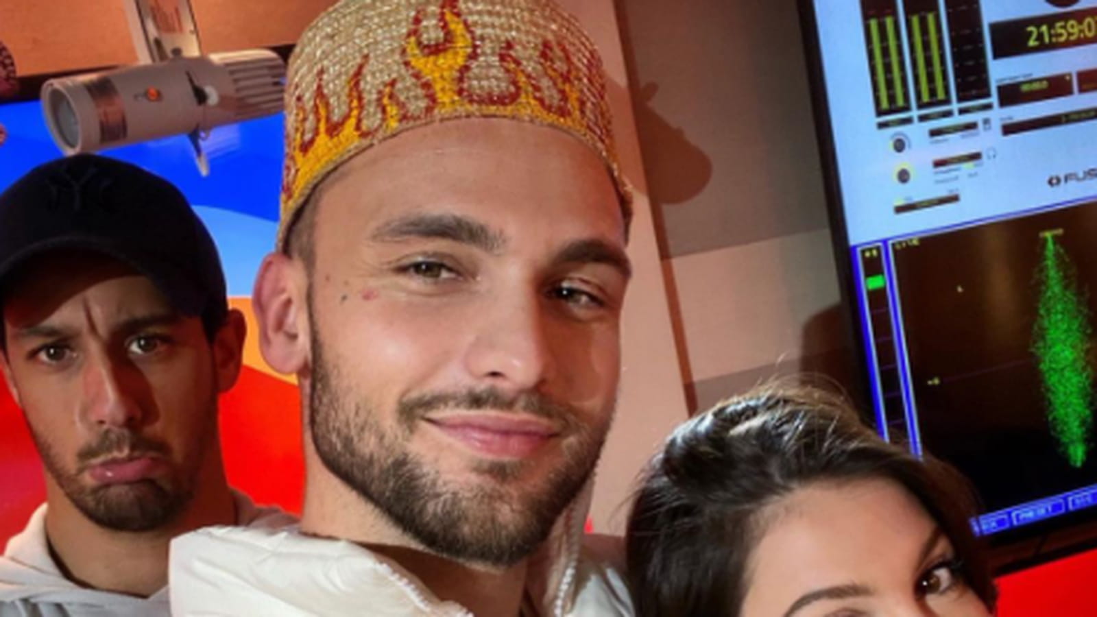 Diego El Glaoui, Bastien Grimal et Iris Mittenaere 
