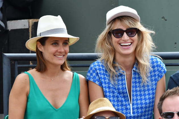 Julie De Bona et Pauline Lefèvre, après-midi entre copines Porte d'Auteuil