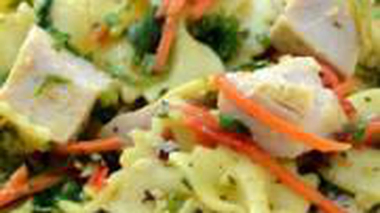 Salade de pâtes et poulet
