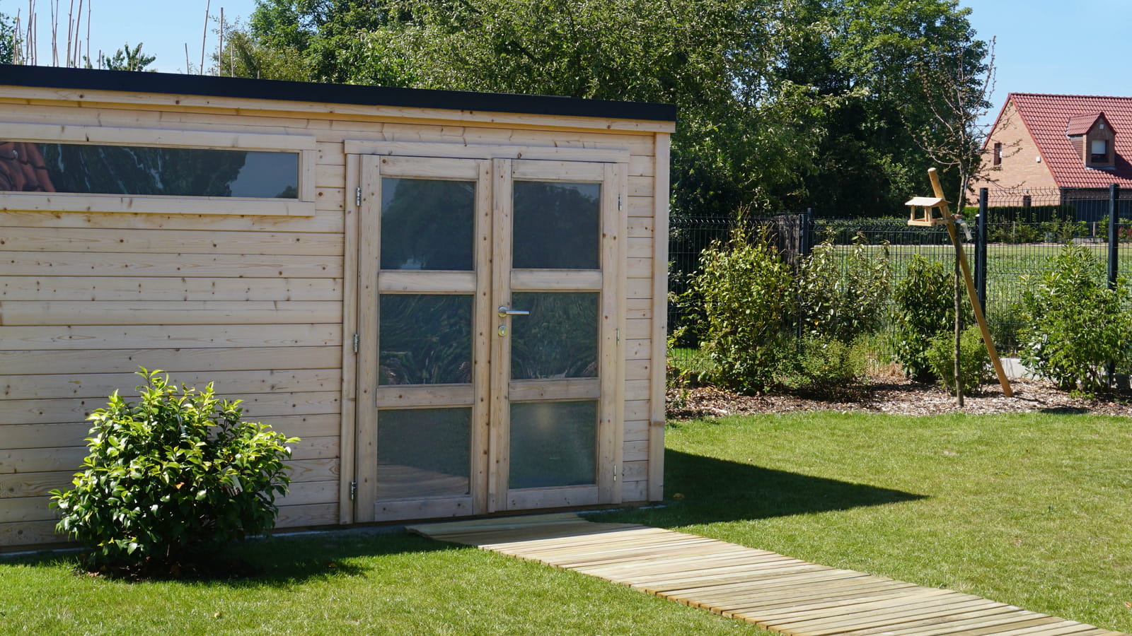 En bois