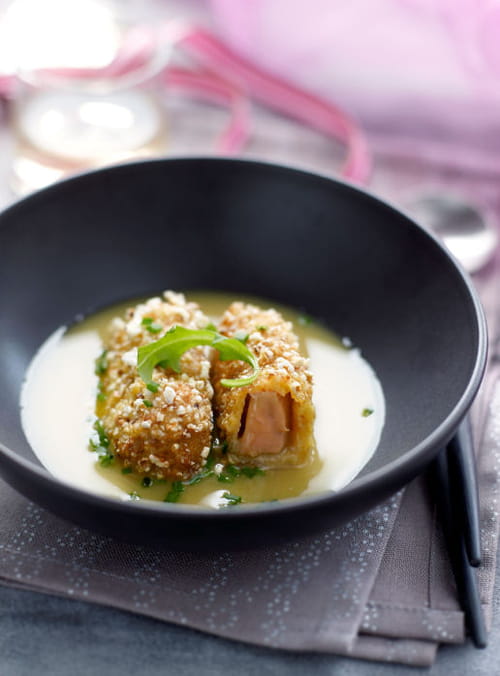 Croquettes de foie gras fermier des Landes au maïs