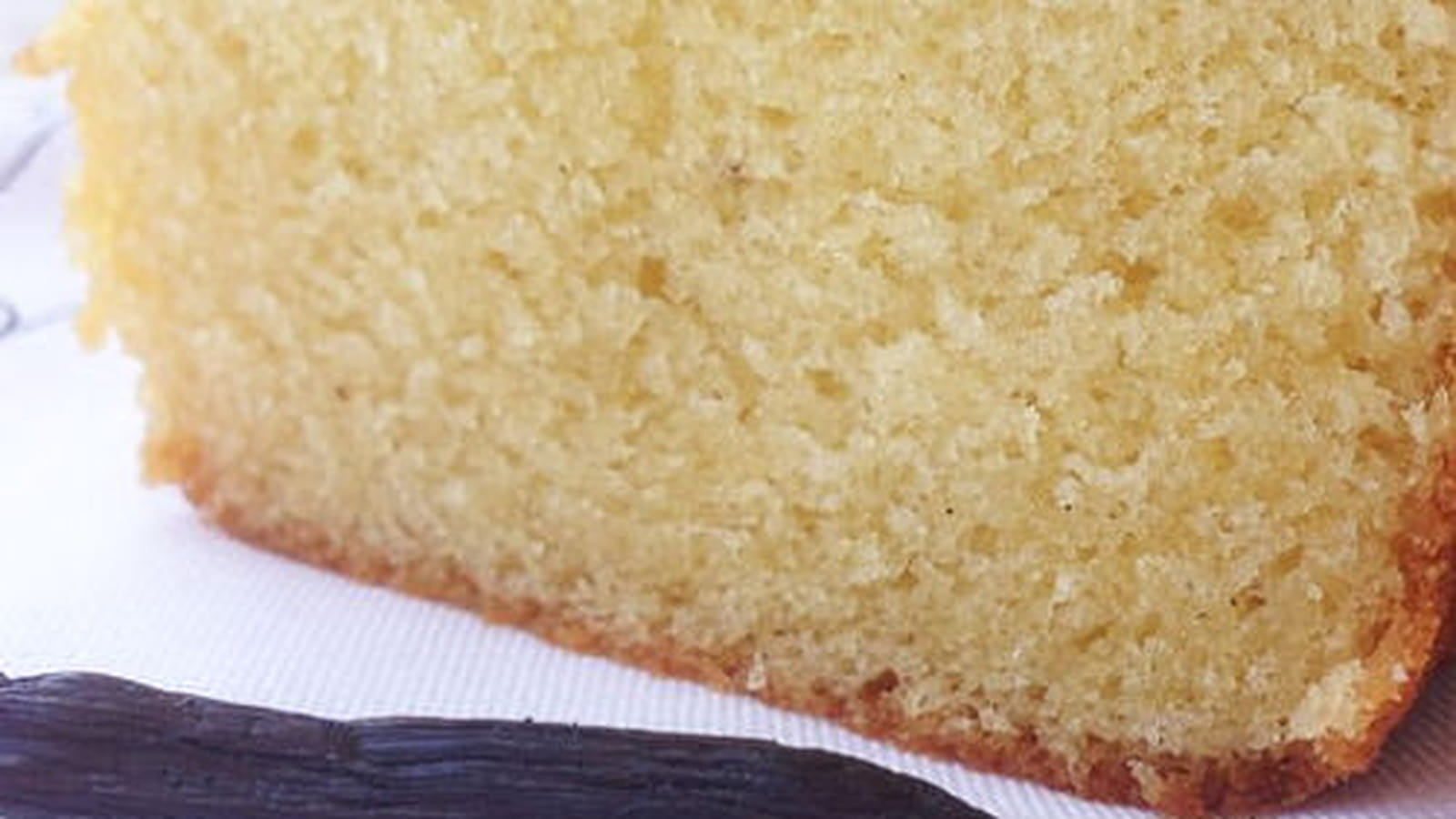 Cake vanillé à la crème fraîche