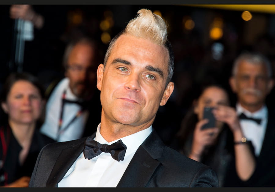 La grosse m&egrave;che blonde de Robbie Williams