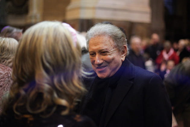 Michel Drucker a assist&eacute; &agrave; la messe hommage &agrave; Brigitte Bardot