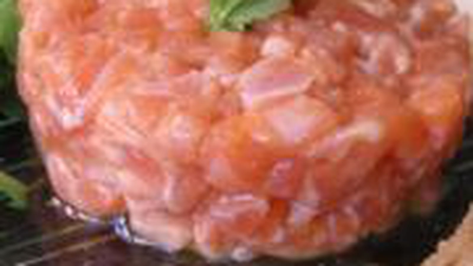 Tartare de saumon 