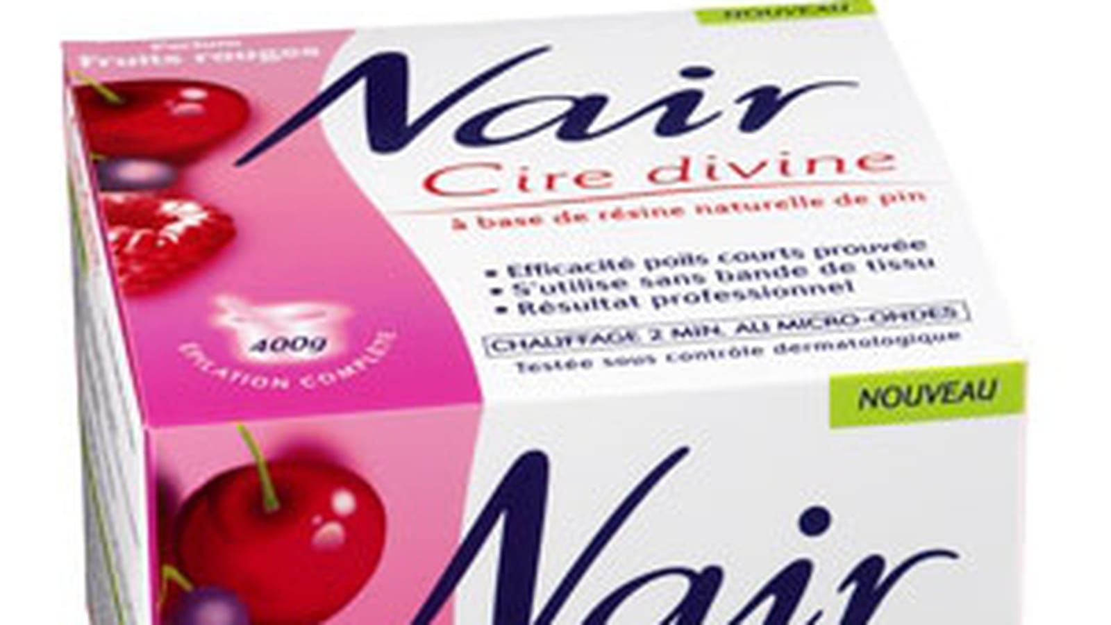Cire divine aux fruits rouges de Nair