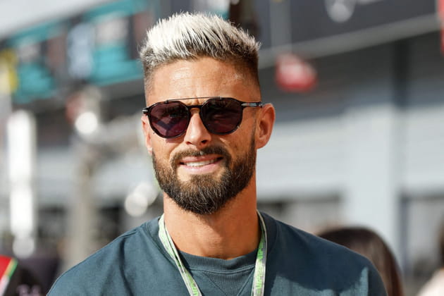 Olivier Giroud, aperçu au Grand Prix d'Italie
