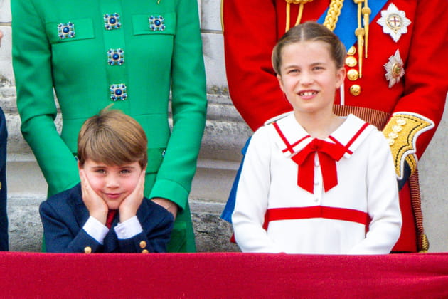 Louis sous le charme, Charlotte mitigée... au balcon du Palais de Buckingham