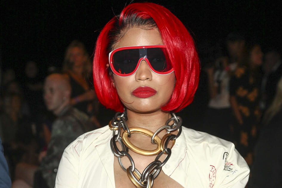 Les cheveux rouges de Nicki Minaj