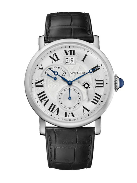 Montre Cartier Rotonde Second Fuseau Horaire Jour/Nuit