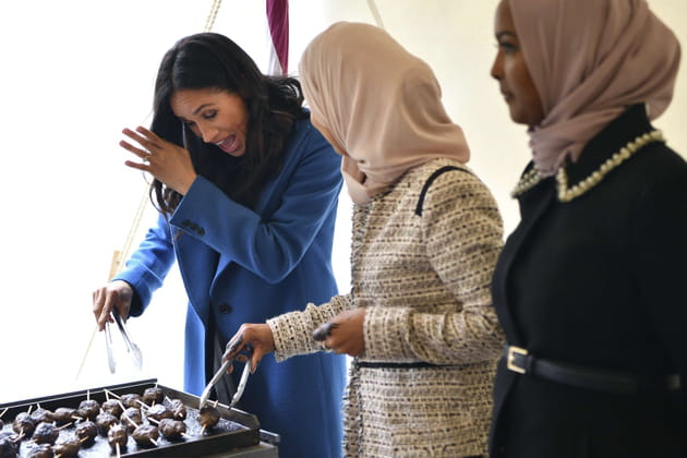 Meghan Markle, reine des grillades... et du brushing