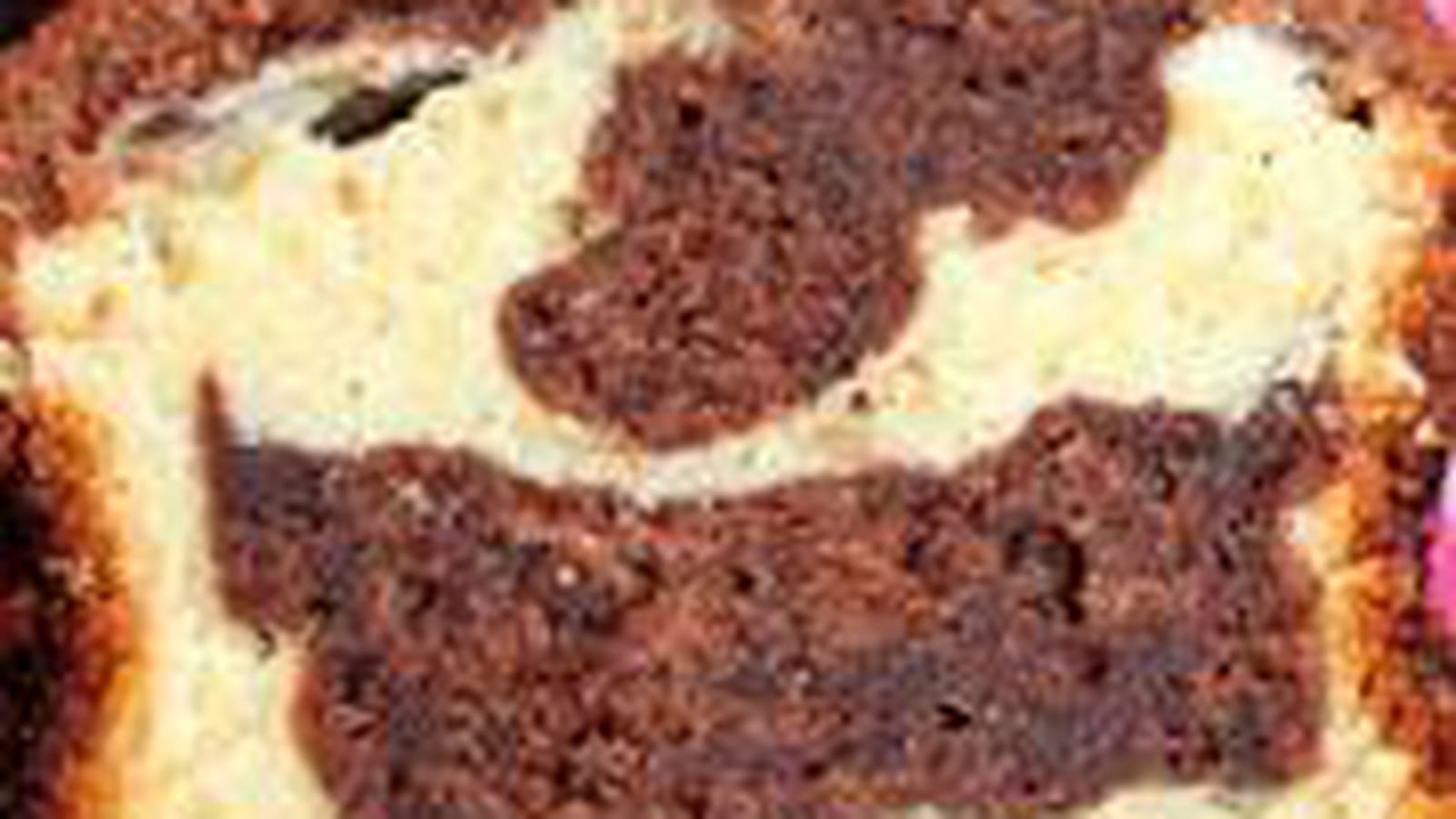 Marbré au chocolat noir et blanc