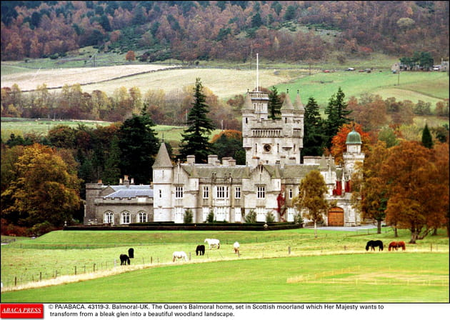 Ch&acirc;teau de Balmoral en Ecosse