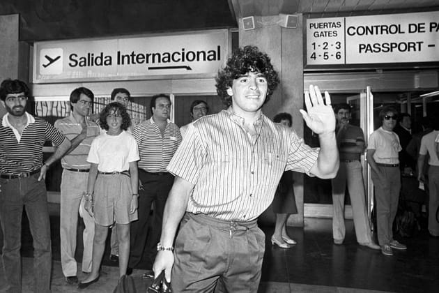 Diego Maradona en 1984