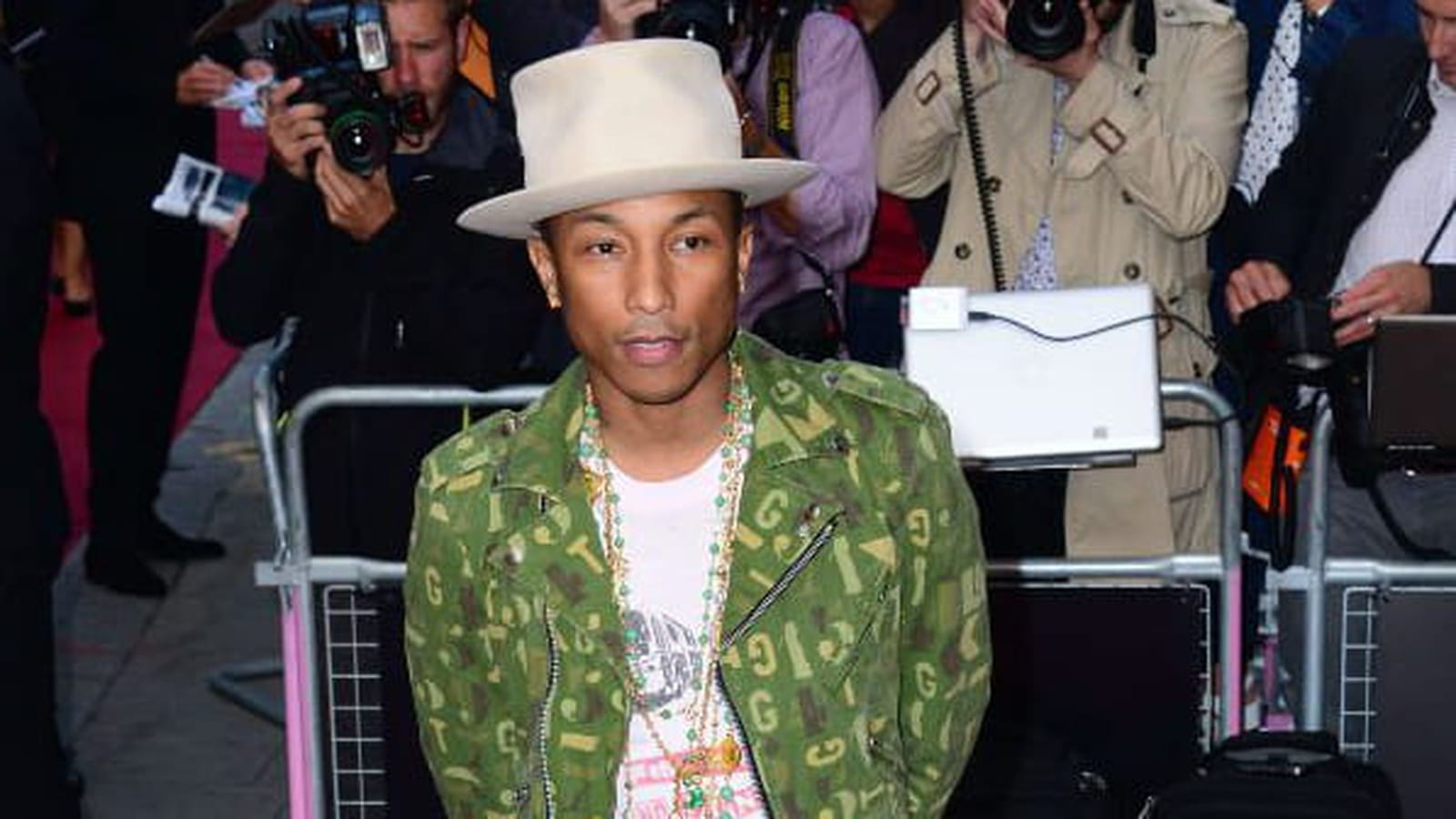 Pharrell Williams le 2 septembre 2014