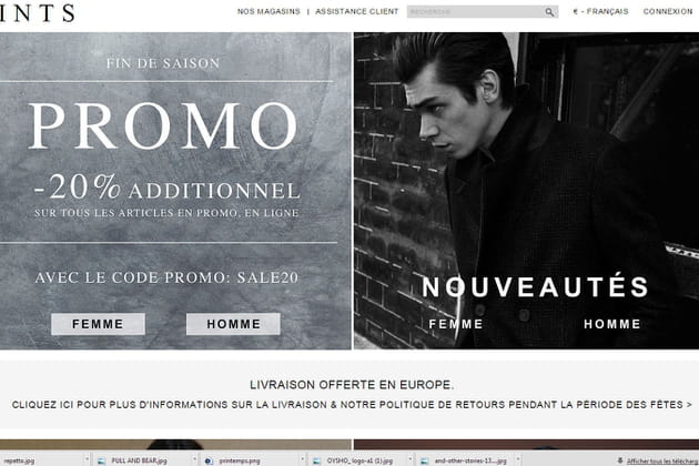 Le e-shop de All Saints