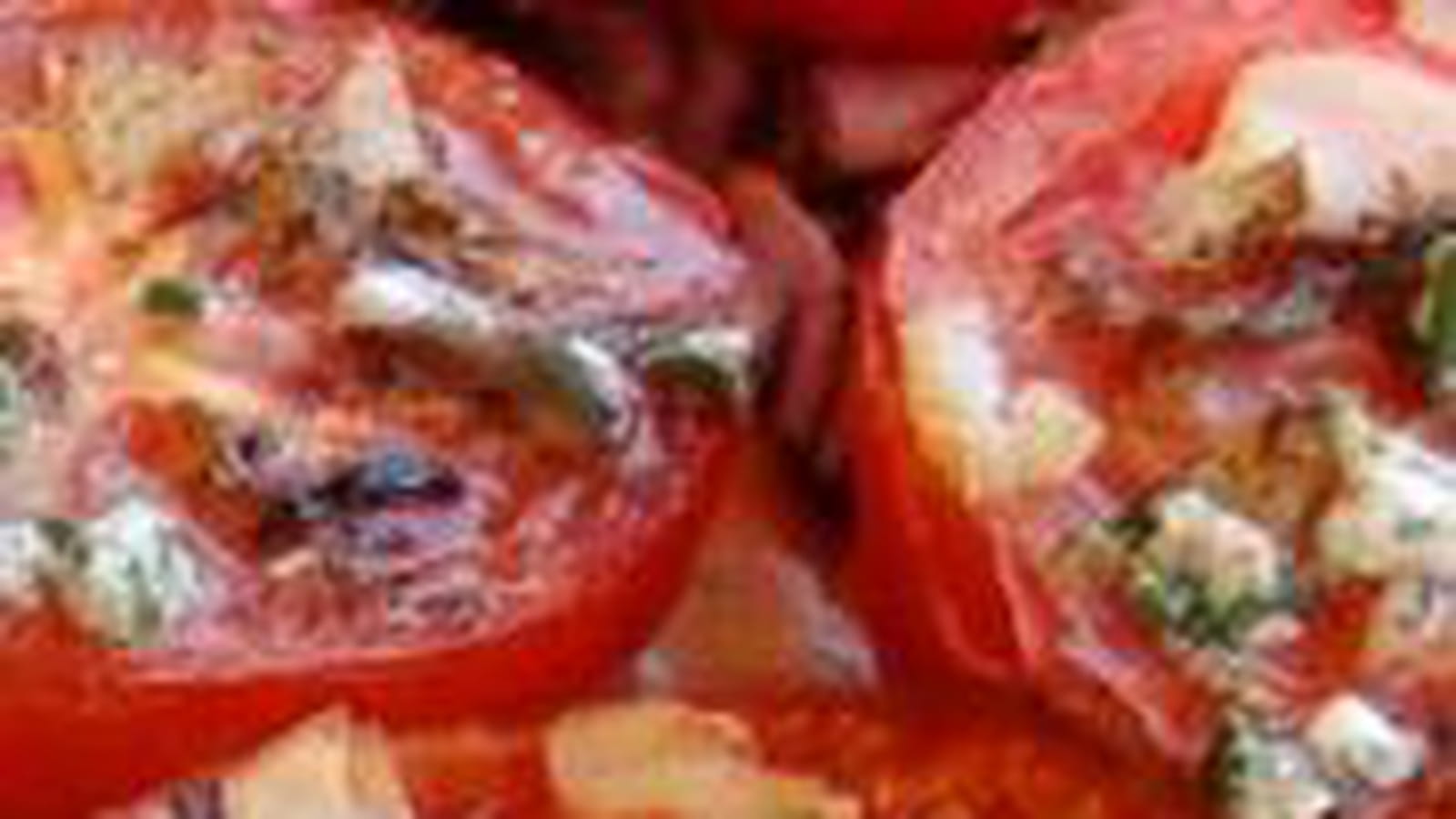Tomates à la provençale au four