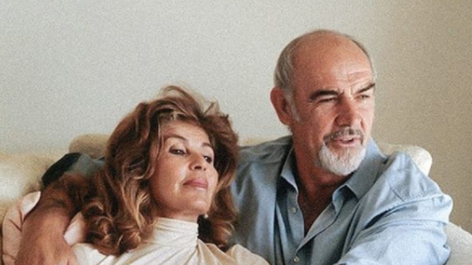 Micheline Roquebrune et Sean Connery