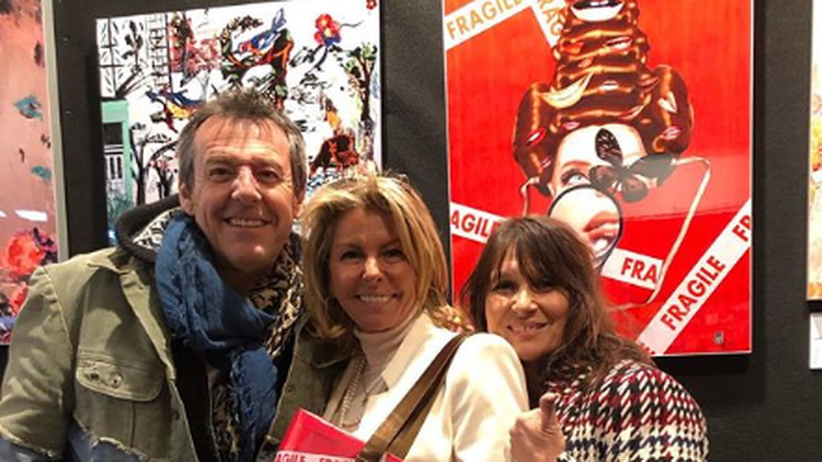 Jean-Luc Reichmann, Caroline Margeridon et Nathalie Lecoultre