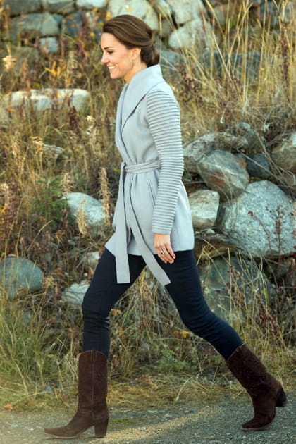 Kate Middleton, jean botté
