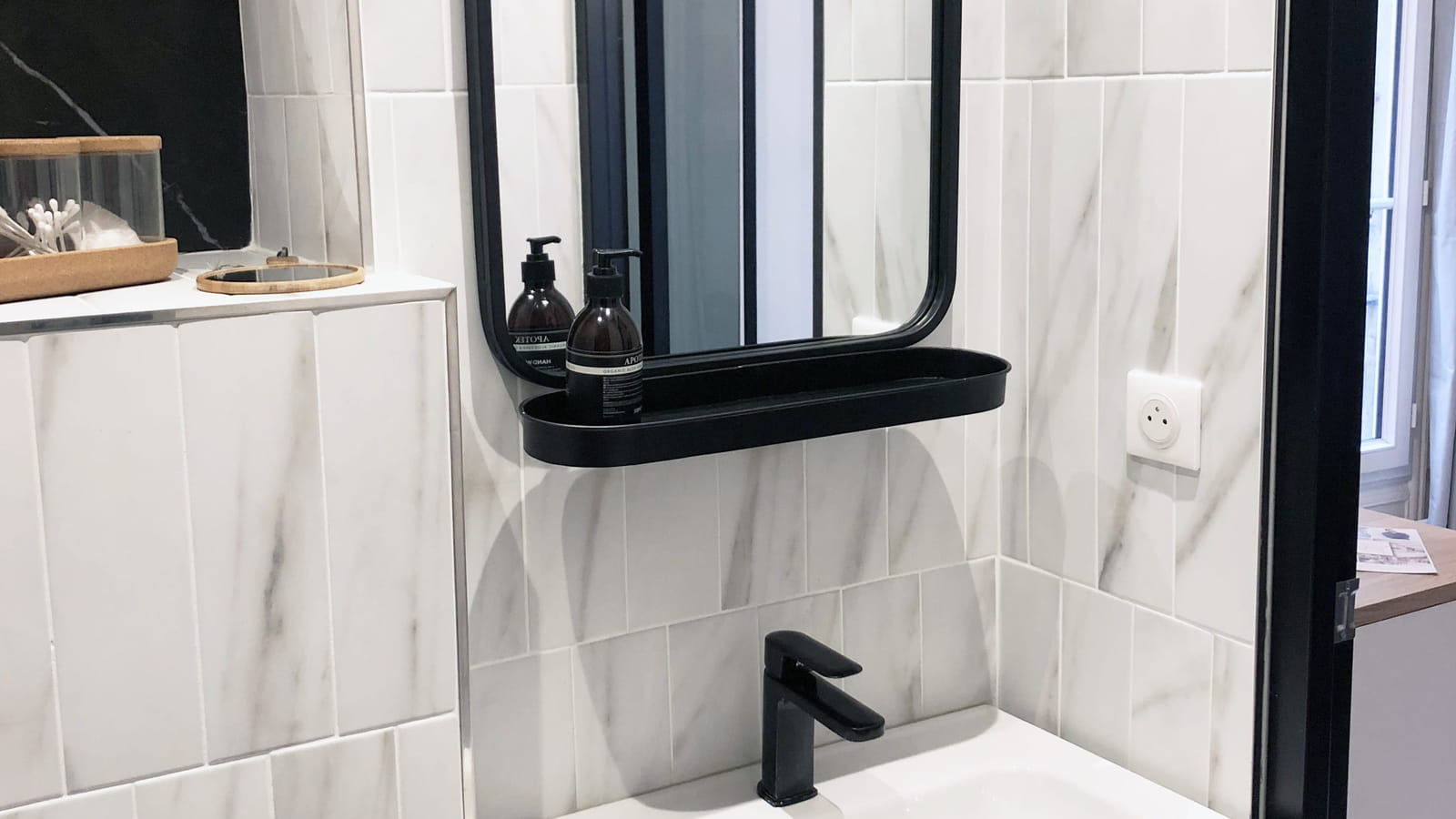 Meuble vasque après