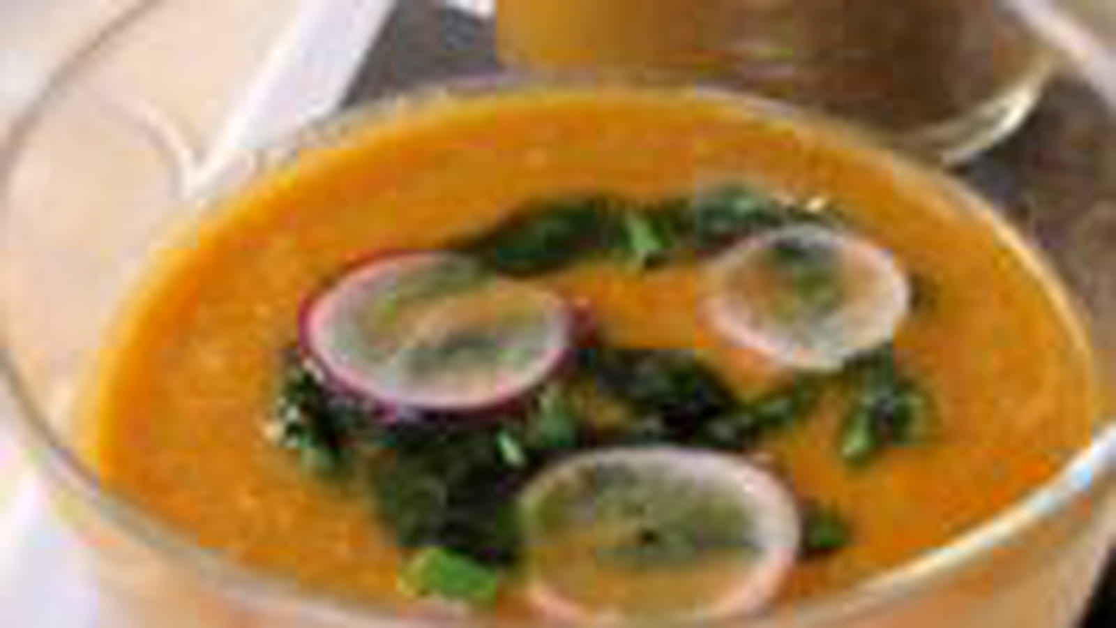 Gaspacho, rouge tomate