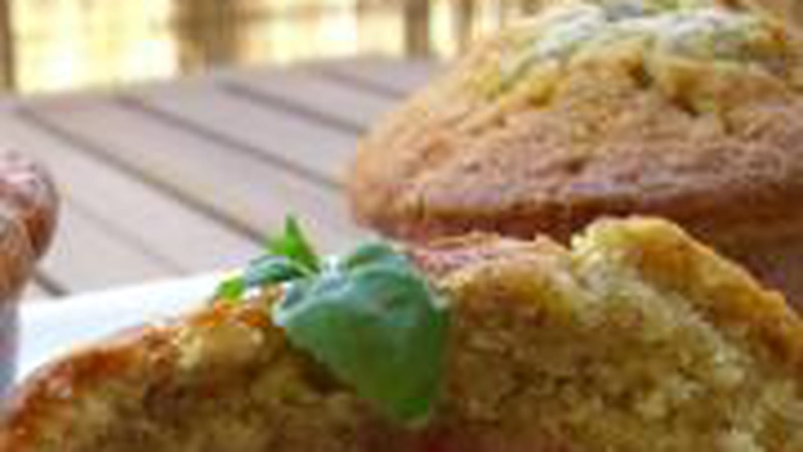 Muffins fraise et pistache